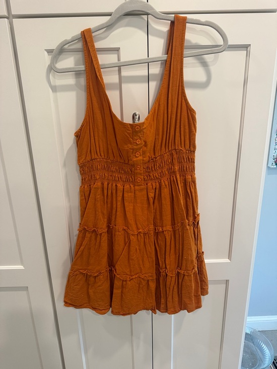 Urban Outfitters Tops - Urban Outfitters Burnt Orange Tiered Button-Front Camisole